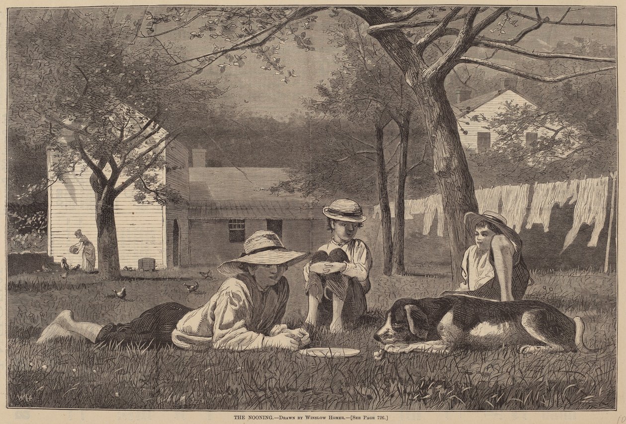 El descanso del mediodía de Winslow Homer