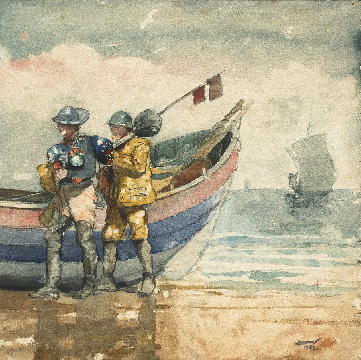 El Regreso, Tynemouth de Winslow Homer