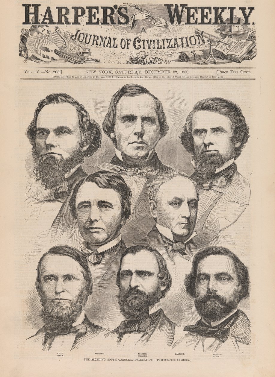 La delegación de Carolina del Sur, que se separó de la Unión de Winslow Homer