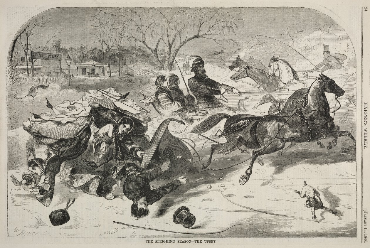 La temporada de trineos: la sorpresa de Winslow Homer