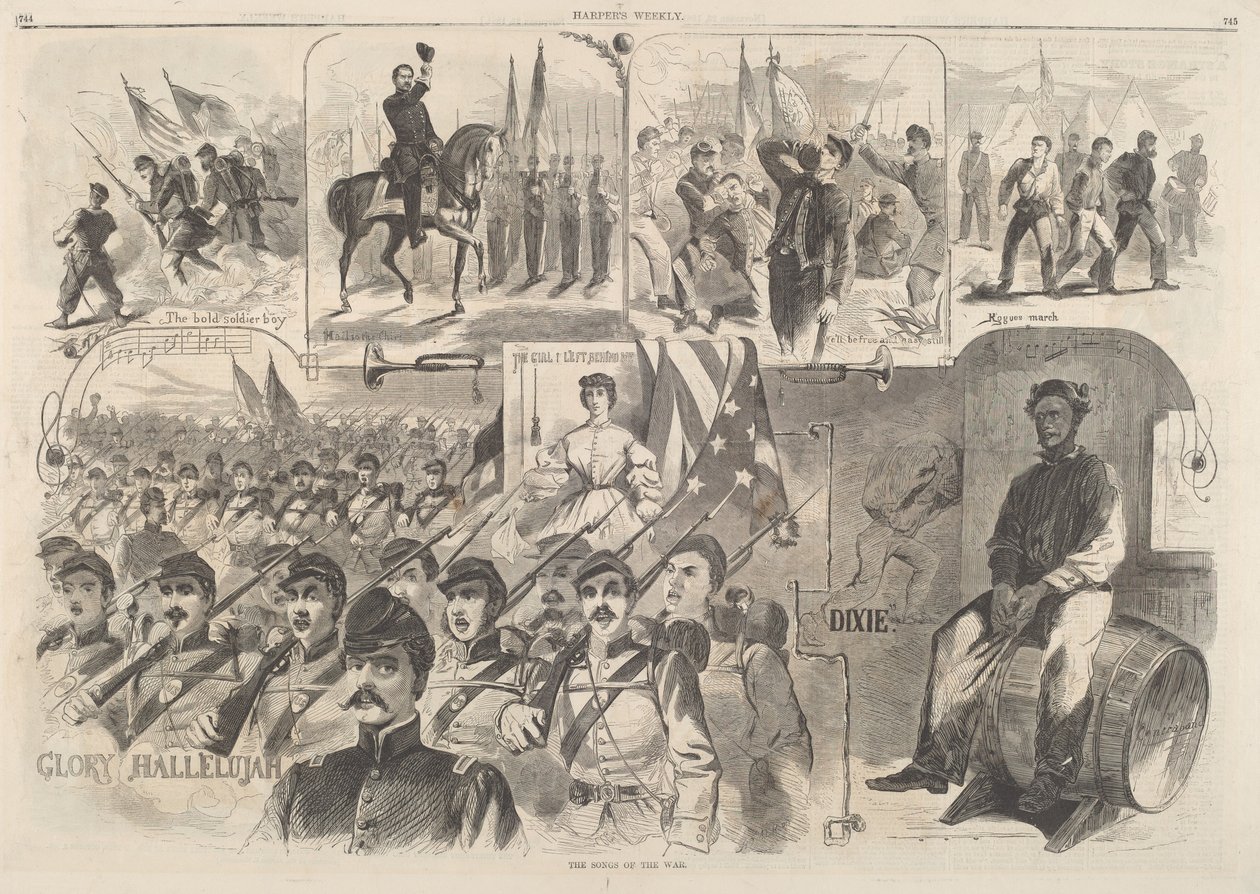 Las canciones de la guerra de Winslow Homer