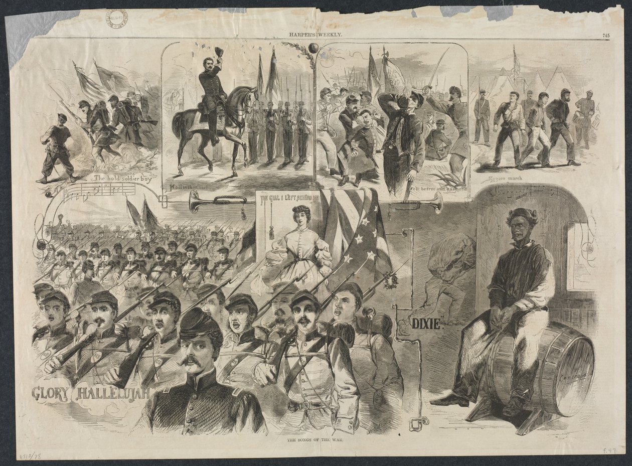 Las canciones de la guerra de Winslow Homer