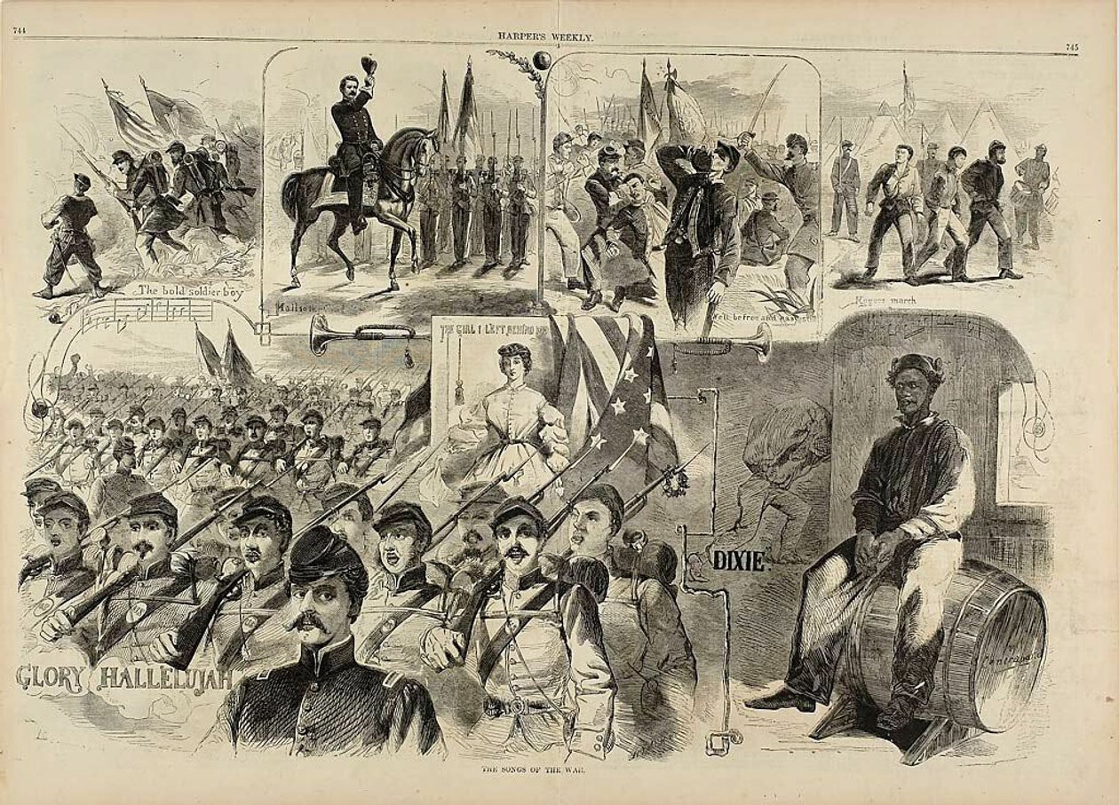 Las canciones de la guerra de Winslow Homer