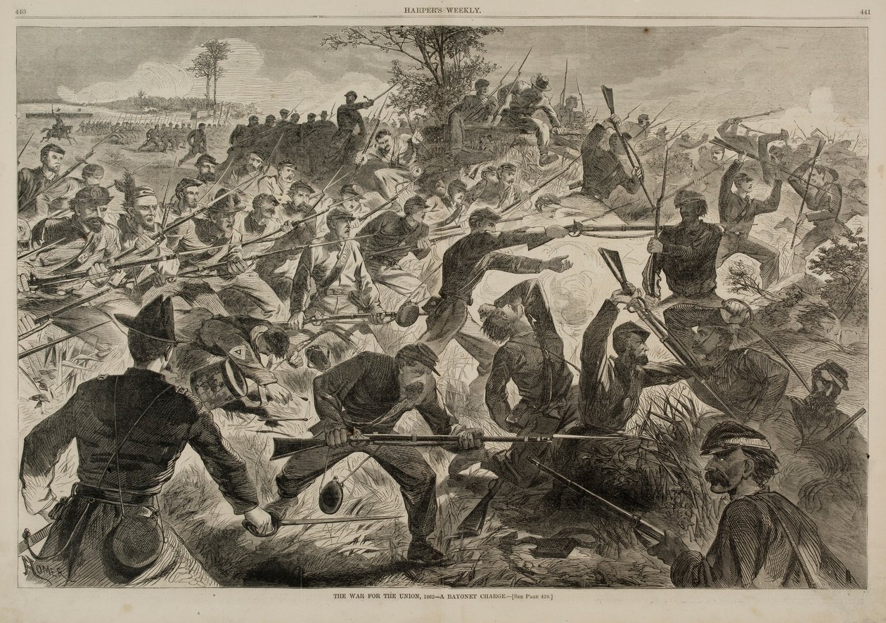 The War for the Union 1862--A Bayonet Charge, de Harper