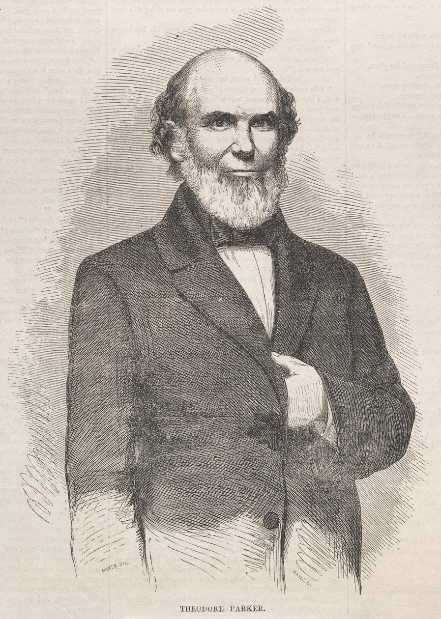 Theodore Parker, 1858 de Winslow Homer