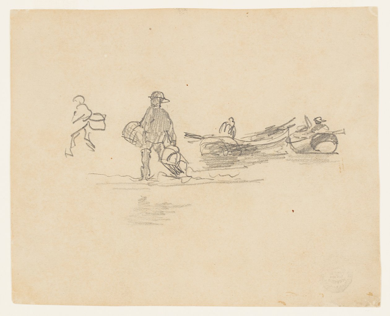 Dos pescadores, Inglaterra de Winslow Homer