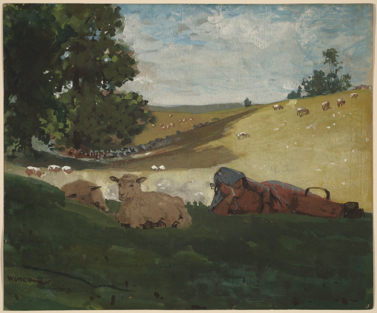 Tarde cálida de Winslow Homer
