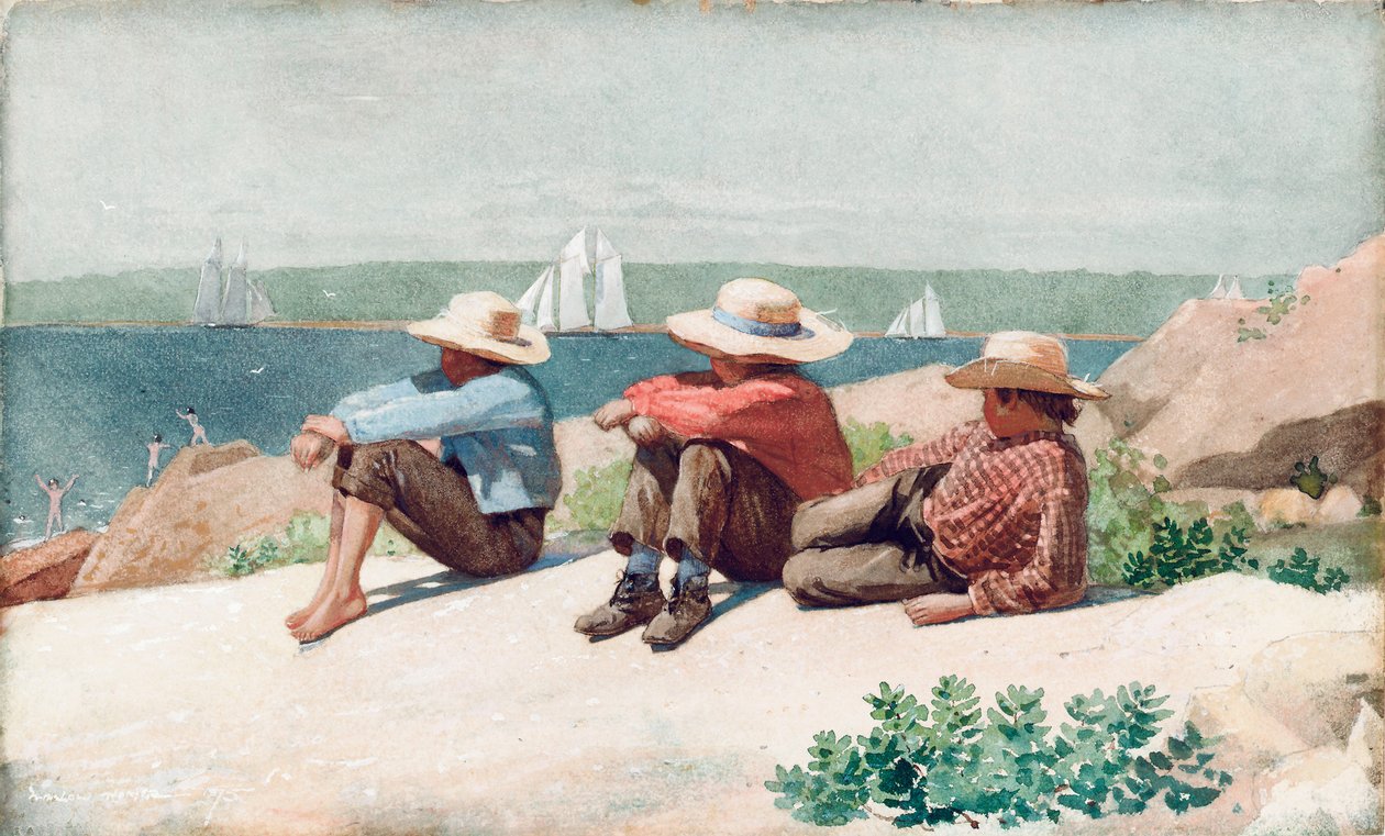 Observando los Barcos, Gloucester de Winslow Homer