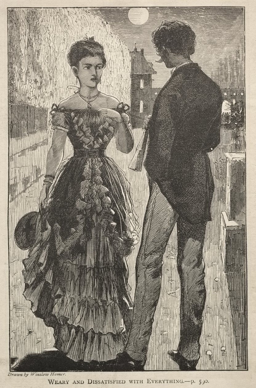 Agotado e insatisfecho con todo de Winslow Homer