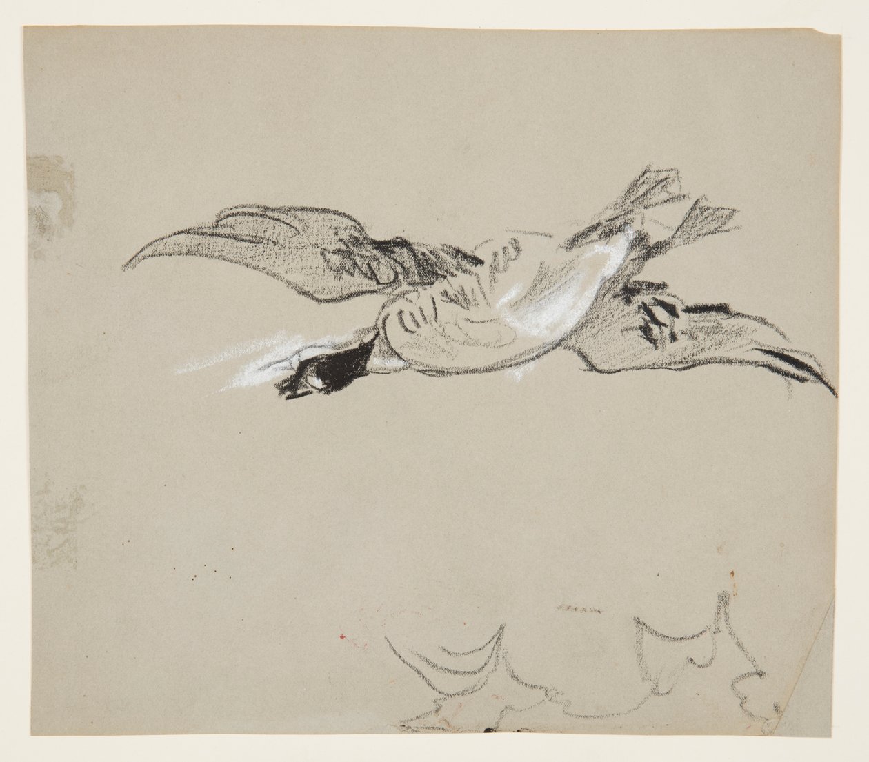 Ganso salvaje en vuelo de Winslow Homer