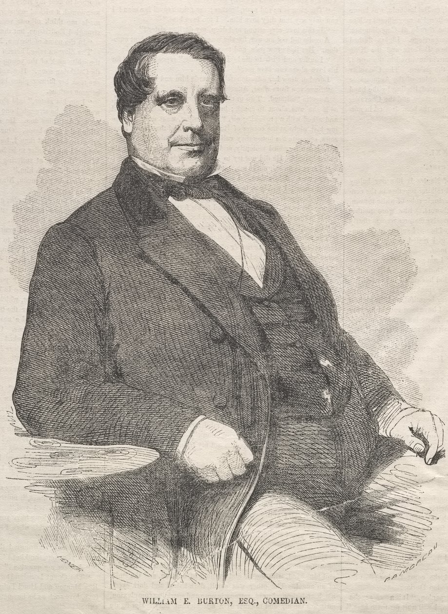 William E. Burton, abogado y cómico de Winslow Homer