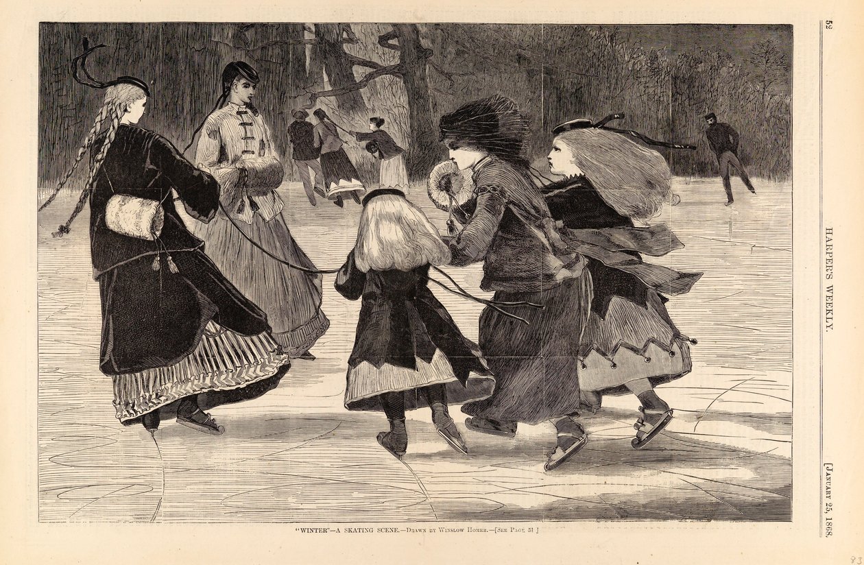 "Winter"--A Skating Scene, de Harper
