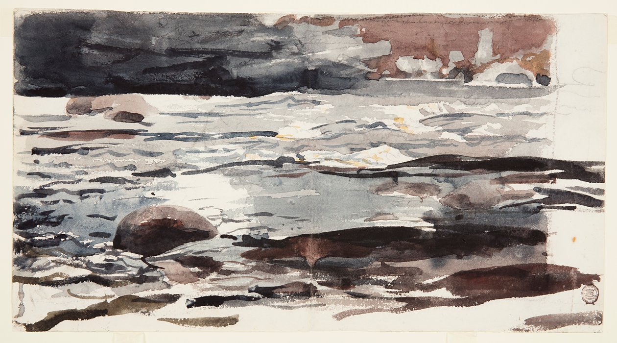 Arroyo en el bosque de Winslow Homer