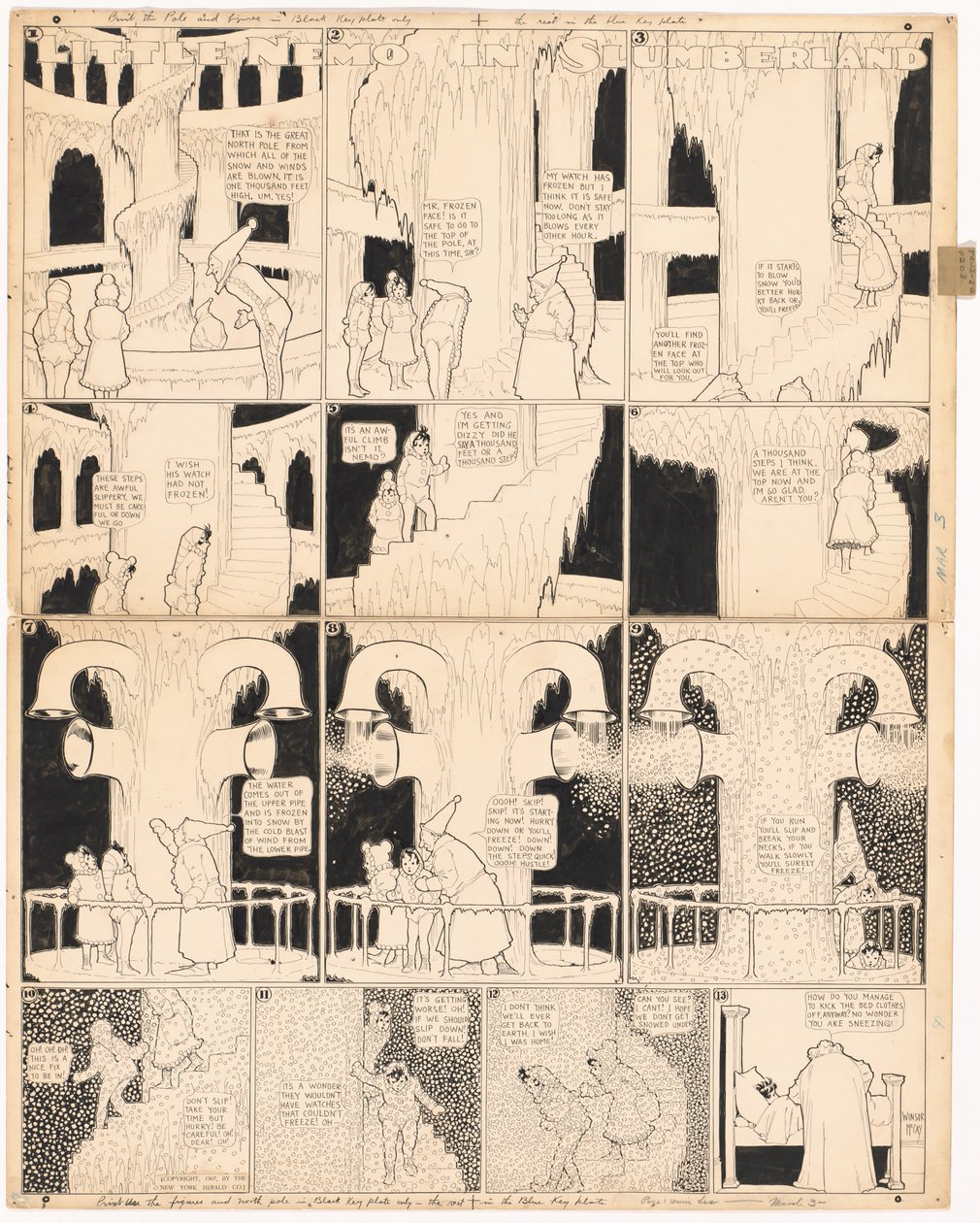 Little Nemo en Slumberland: Escalando el Gran Polo Norte de Winsor McCay