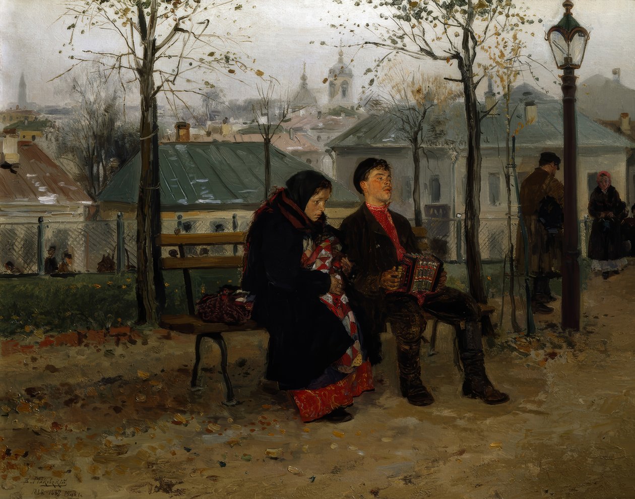 En el bulevar de Wladimir Jegorowitsch Makowski