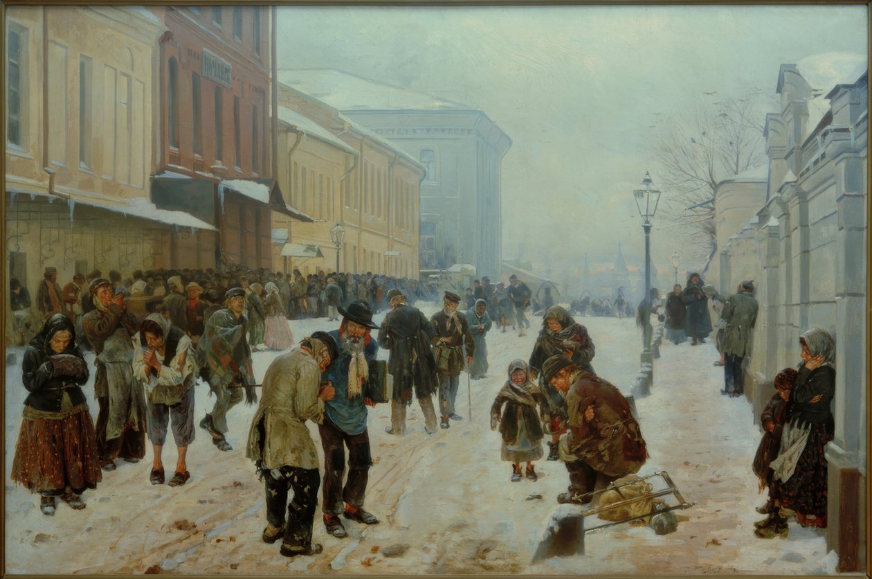 Refugio nocturno de Wladimir Jegorowitsch Makowski