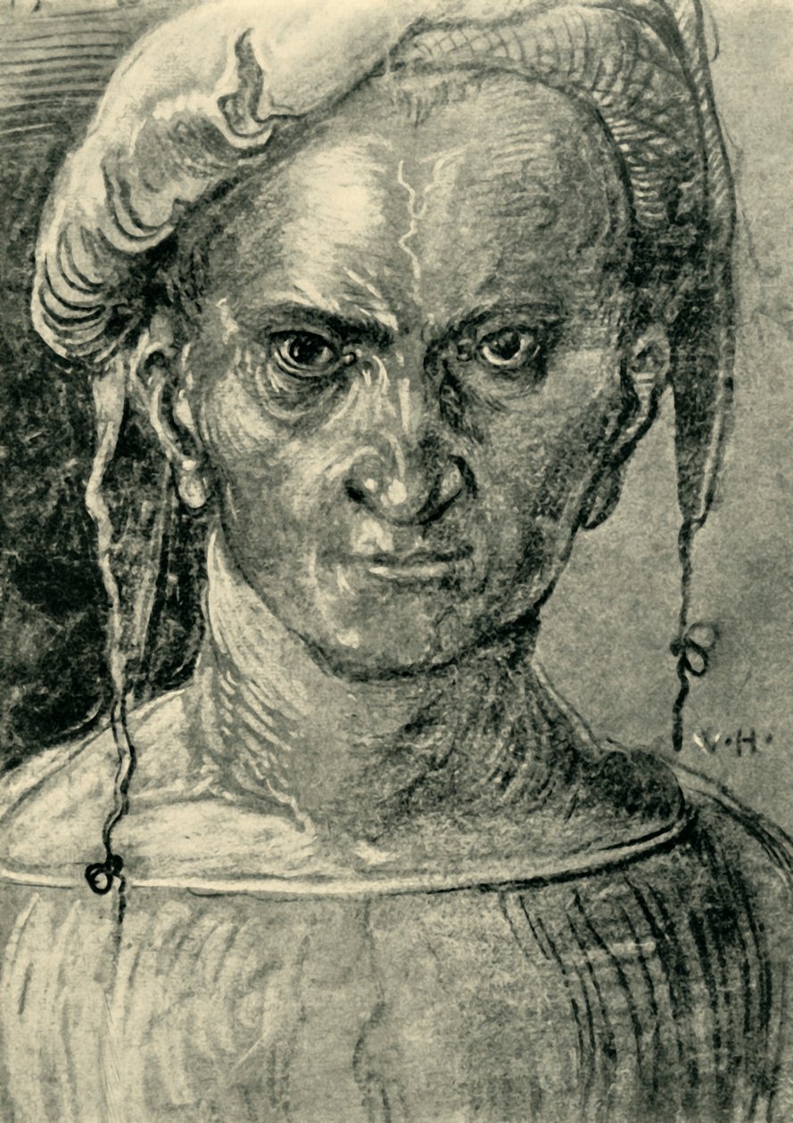 Retrato de un hombre, 1522, 1943 de Wolf Huber