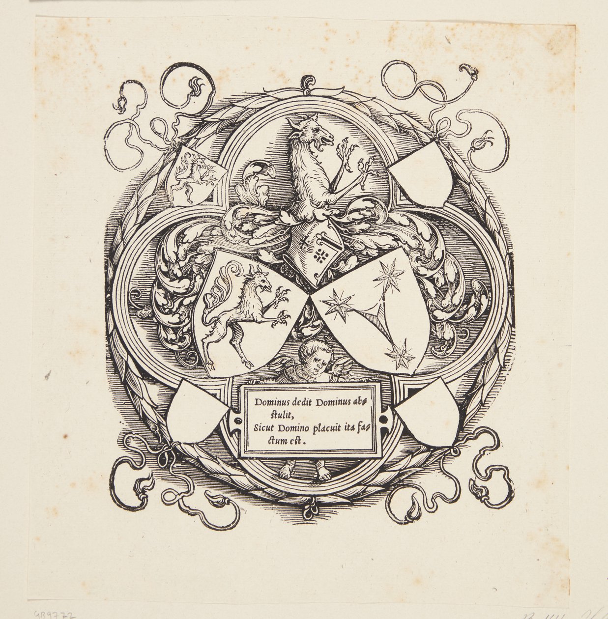 Escudo de armas de Scheurl de Wolf Traut