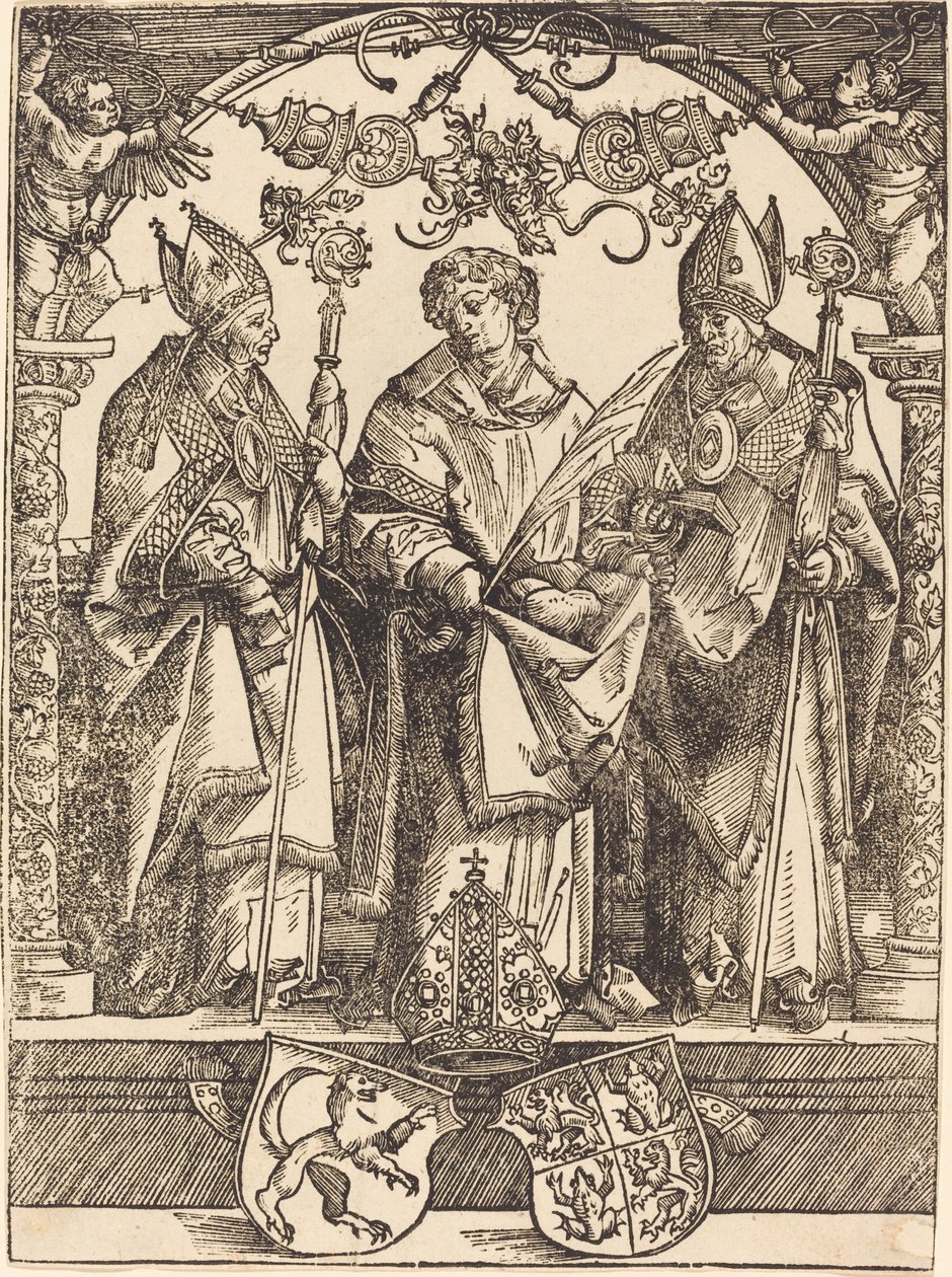 Santos Maximiliano, Esteban y Valentín de Wolf Traut