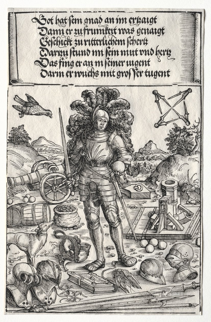 El Arco Triunfal de Maximiliano I: Emperador Maximiliano como Patrón de Mejoras en Artillería y Armadura de Wolf Traut