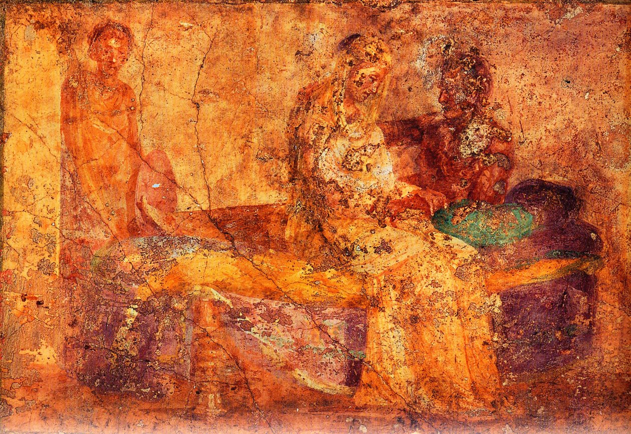 Fresco de pareja en la cama de Wolfgang Rieger