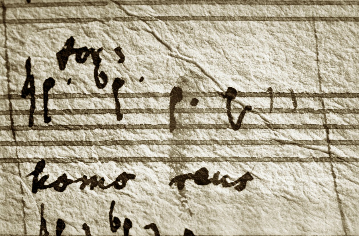 "Partitura de trabajo" del réquiem de Wolfgang Amadeus Mozart (partitura) de Wolfgang Amadeus Mozart