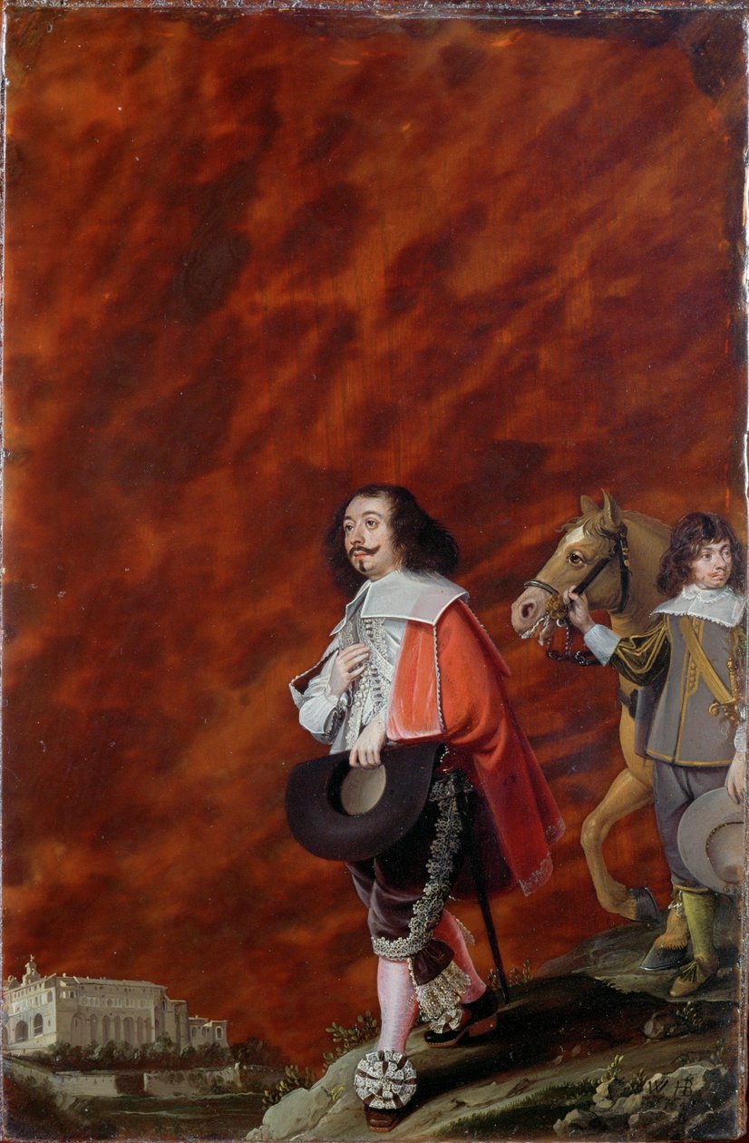 Retrato de un caballero en Italia ... de Wolfgang Heimbach