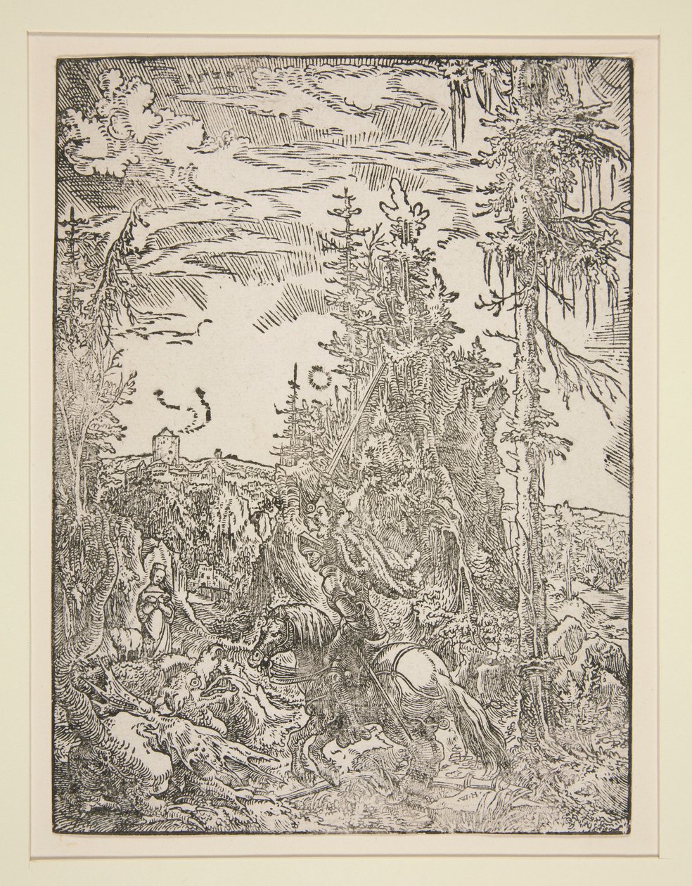 San Jorge y el Dragón de Wolfgang Huber