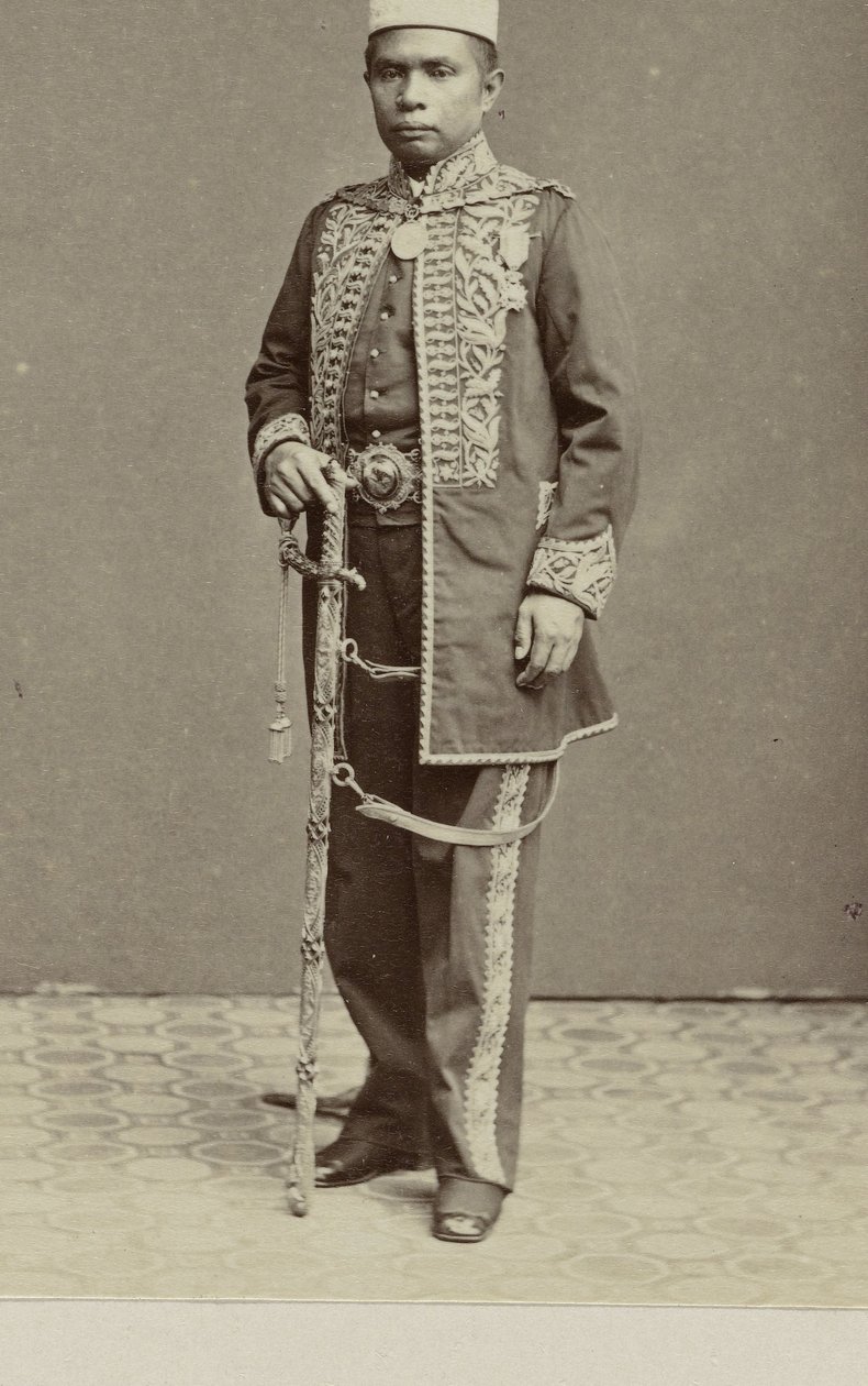 joven monarca indio de Woodbury and Page