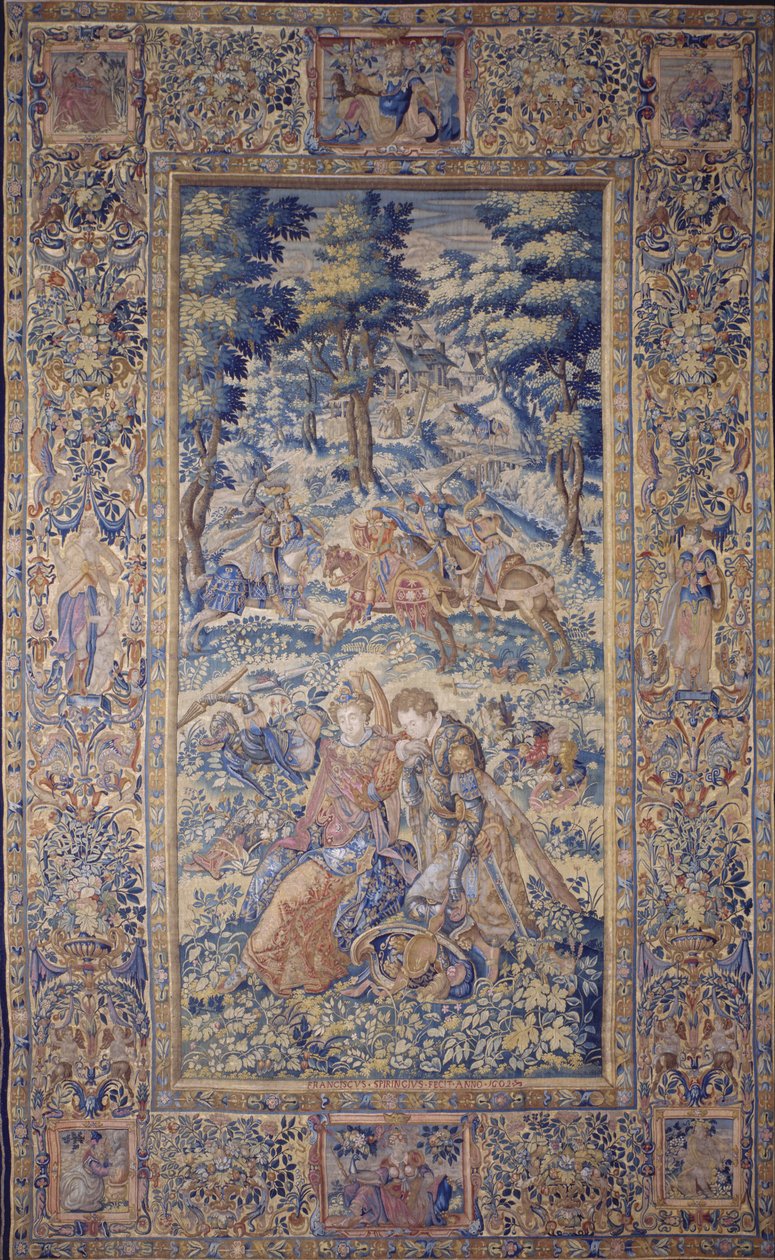 Tapices con historias de Amadís de Gaula de Workshop of François Spiering