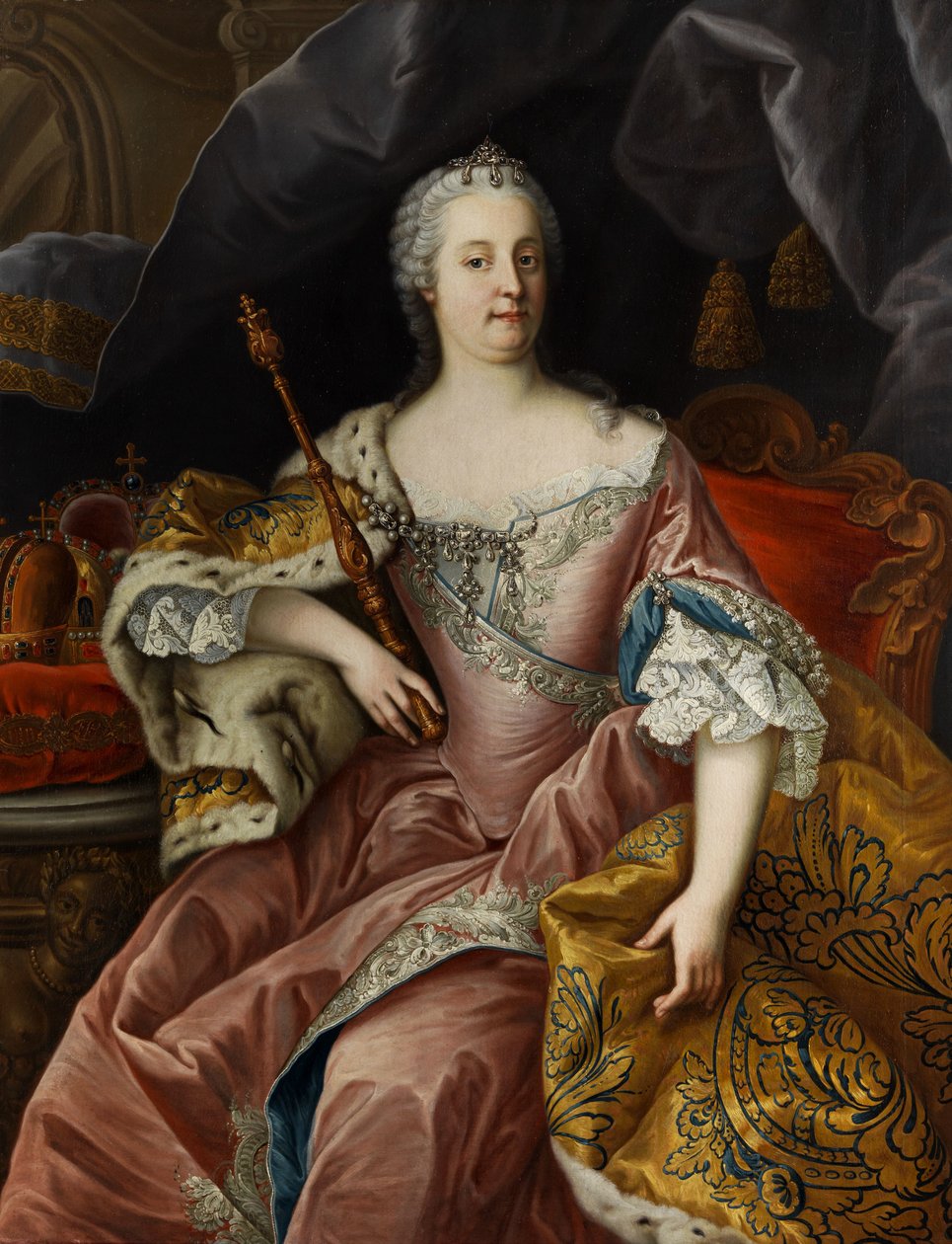 Emperatriz María Teresa de Workshop of Martin van Meytens