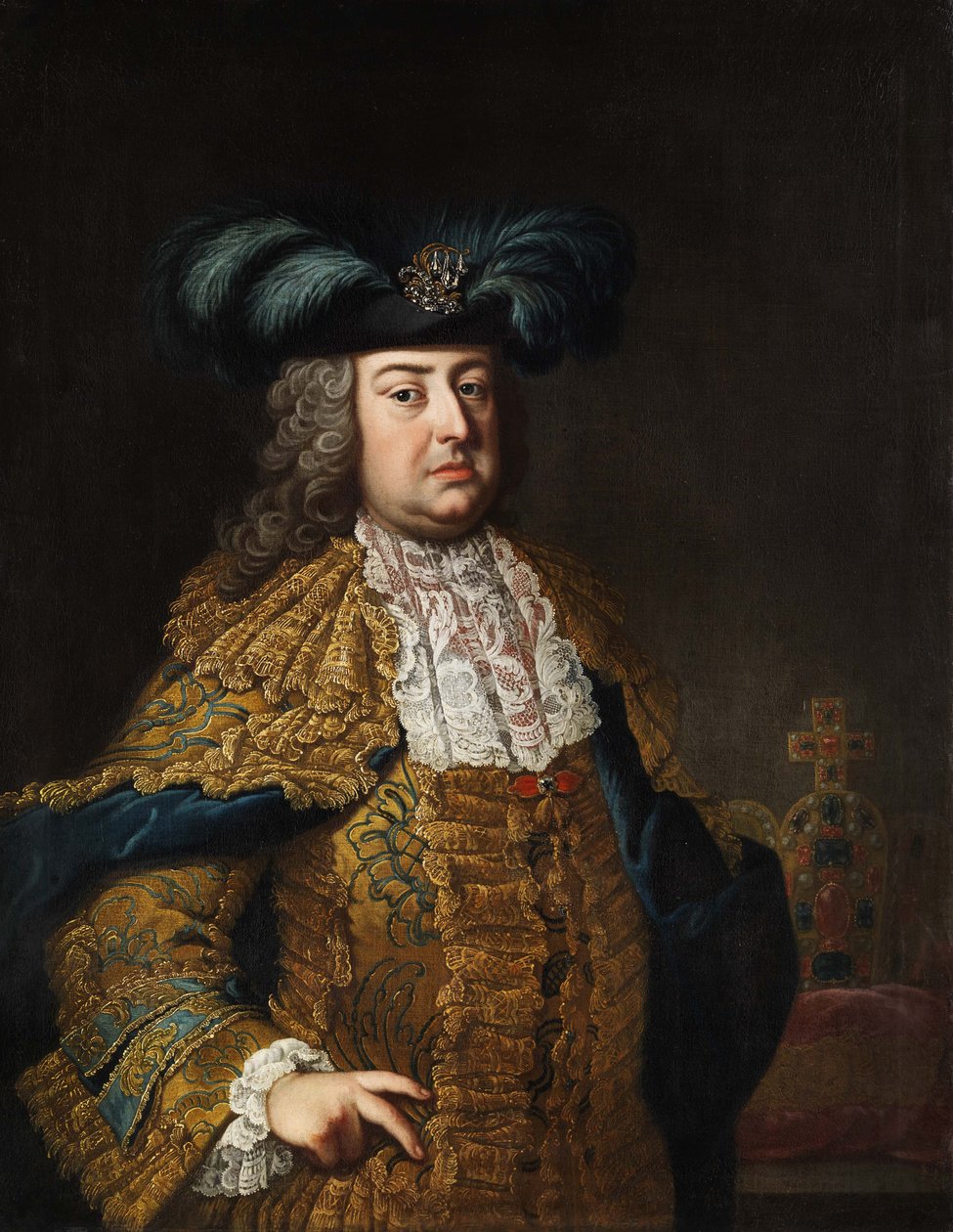 Retrato del Emperador Francisco Esteban (1708-1765) de Workshop of Martin van Meytens