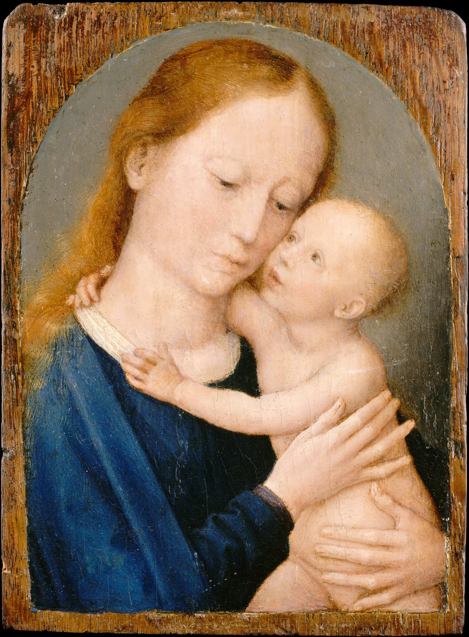 Virgen y Niño de Workshop of Gerard David