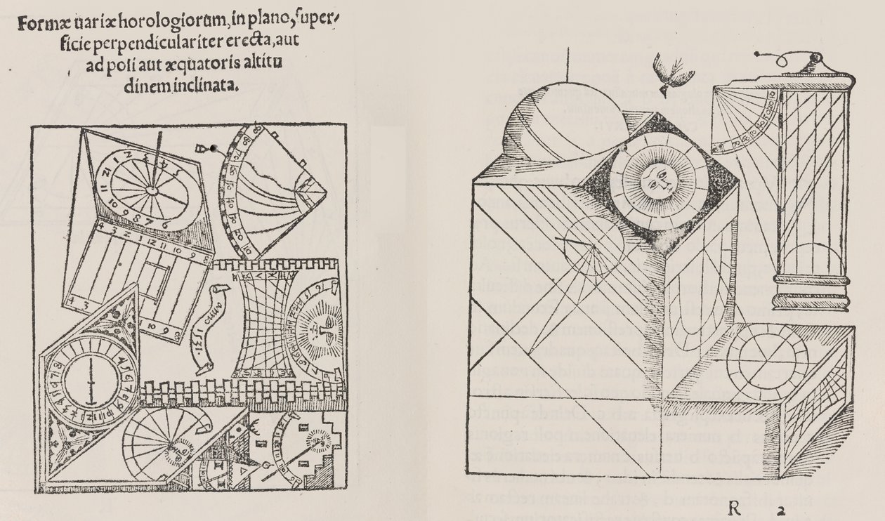 Horologiographia, post priorem aeditionem per Sebast. Munsterum, 1533 de Workshop of Hans Holbein the Younger