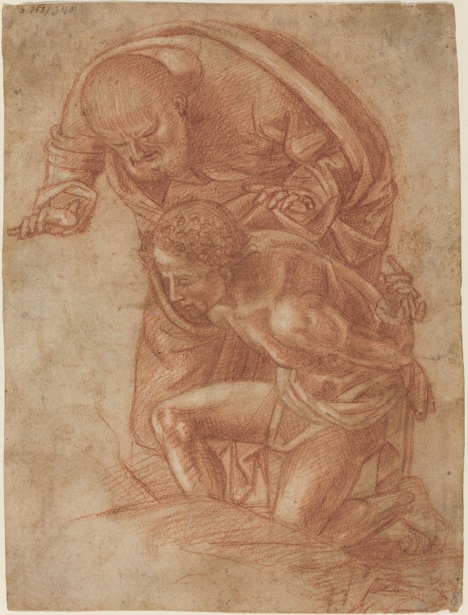 El sacrificio de Isaac de Workshop of Luca Signorelli