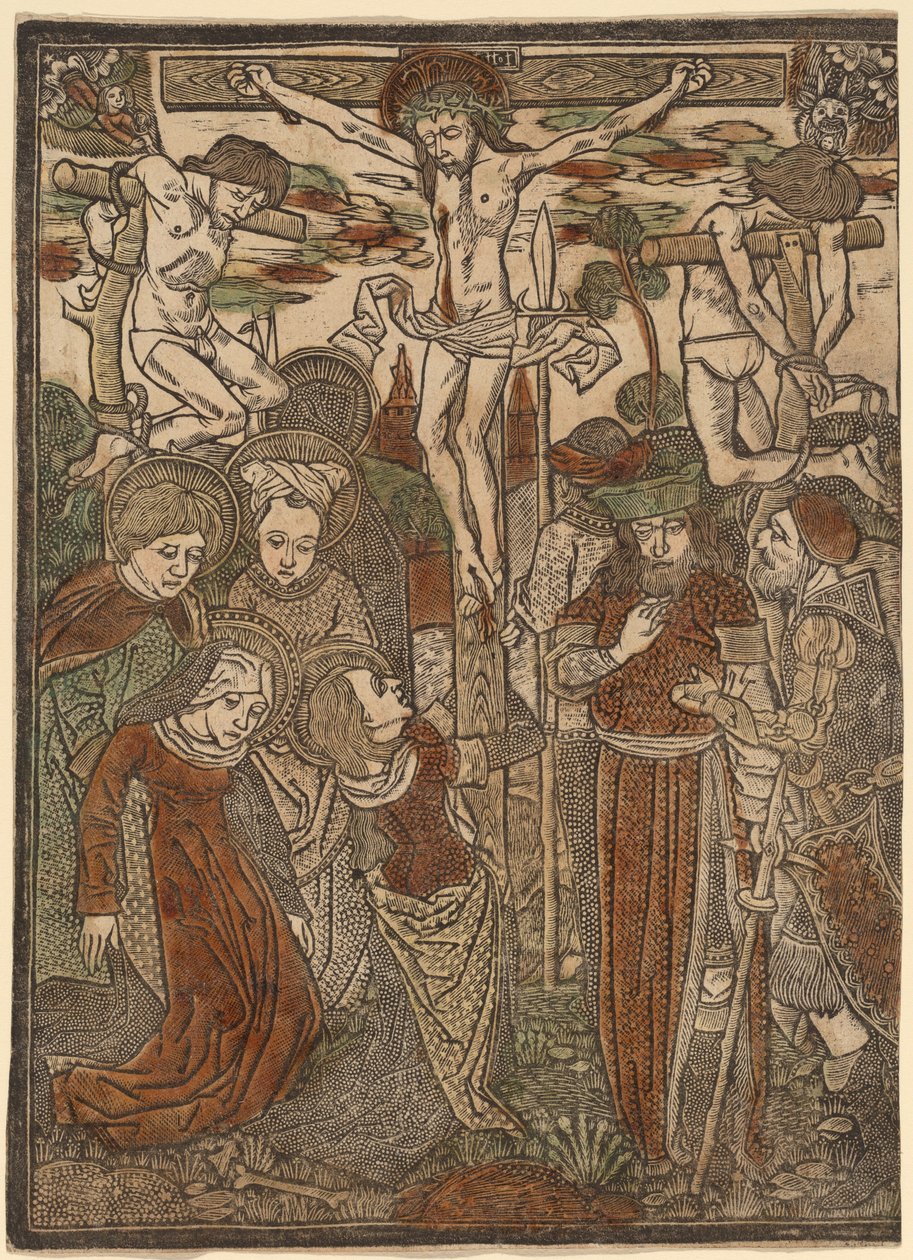 La Crucifixión de Workshop of Master of Jesus in Bethany