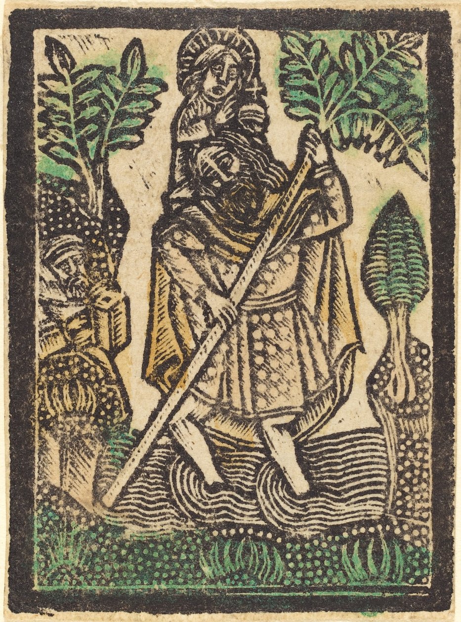 San Cristóbal de Workshop of Master of the Aachen Madonna