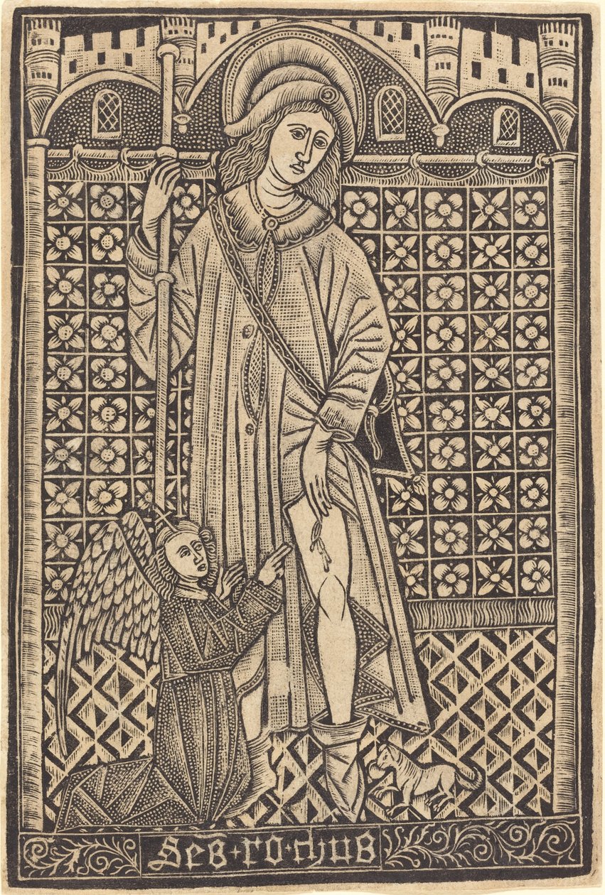 San Roque de Workshop of Master of the Cologne Arms