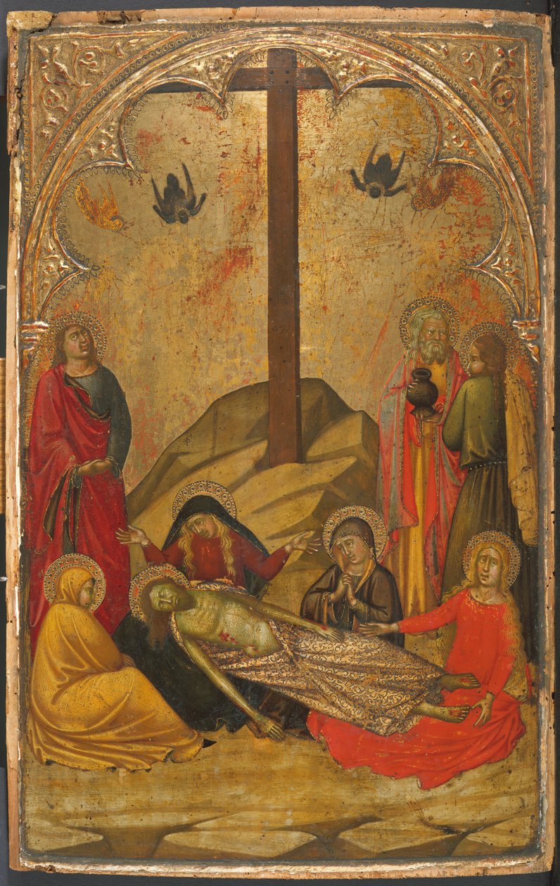 El Llanto sobre Cristo Muerto de Workshop of Niccolò di Buonaccorso