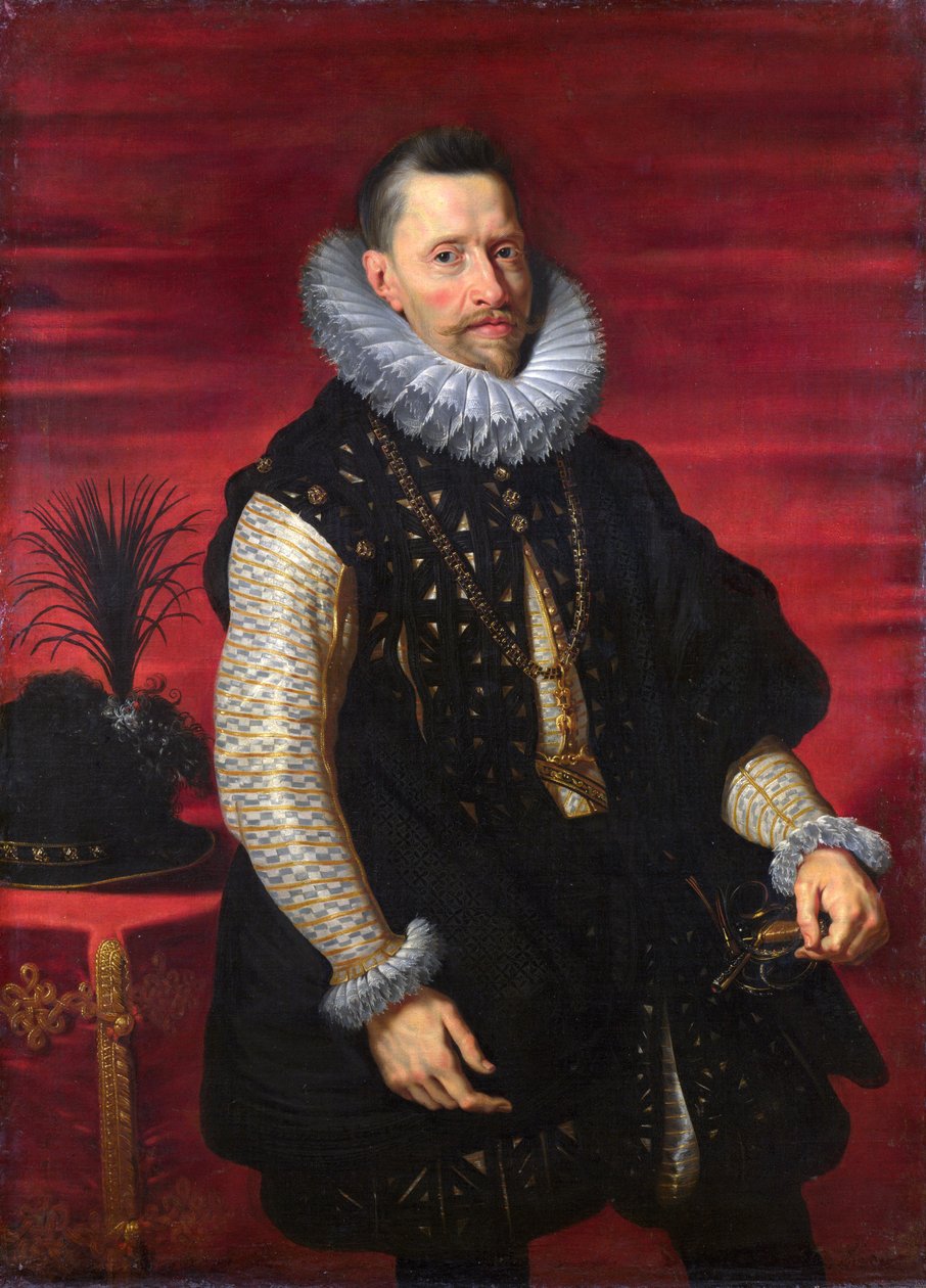 Retrato del archiduque Alberto de Austria (1559 - 1621) de Workshop of Peter Paul Rubens