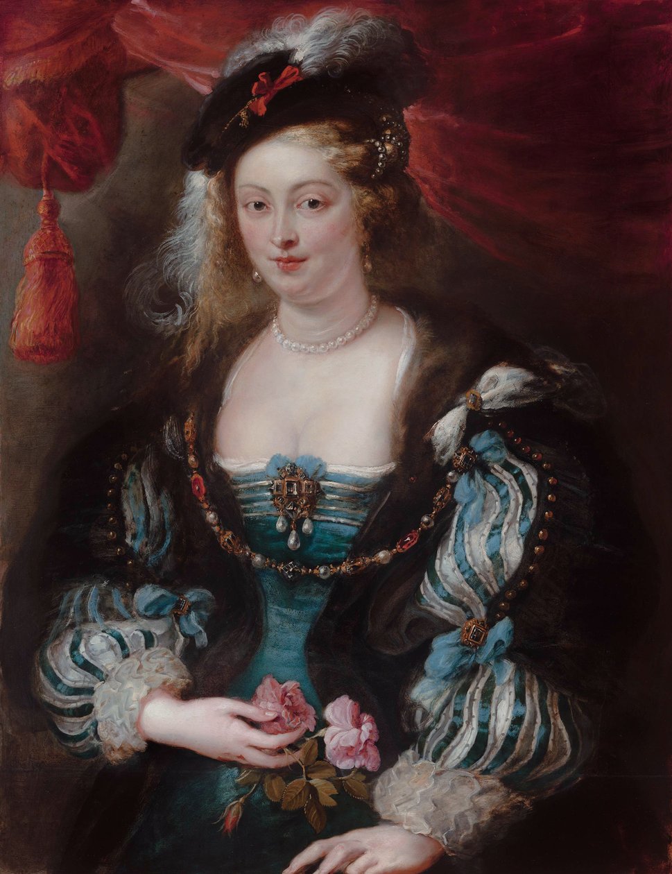 Retrato de una mujer joven.
Título(s) alternativo(s):  

Retrato de Hélène Fourment[1]. de Workshop of Peter Paul Rubens