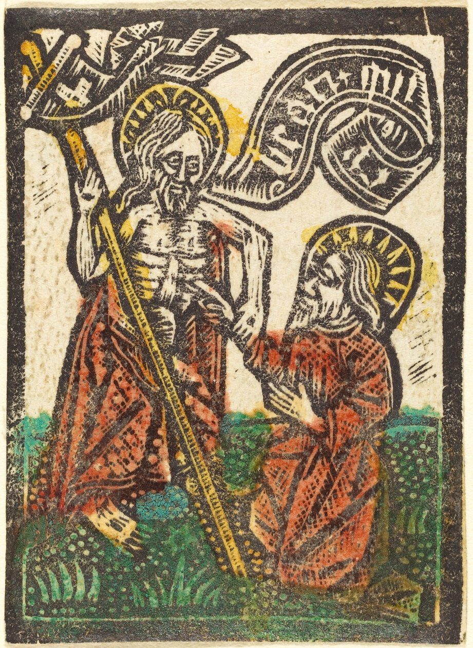 Cristo apareciéndose a Tomás, 1460-1480 de Workshop of the Master of the