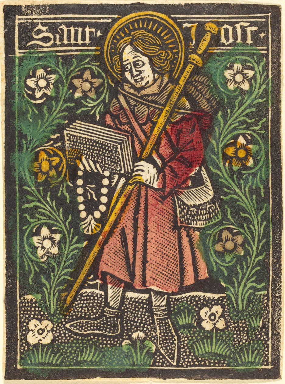 San Jost, c. 1480 de Workshop of the Master of the