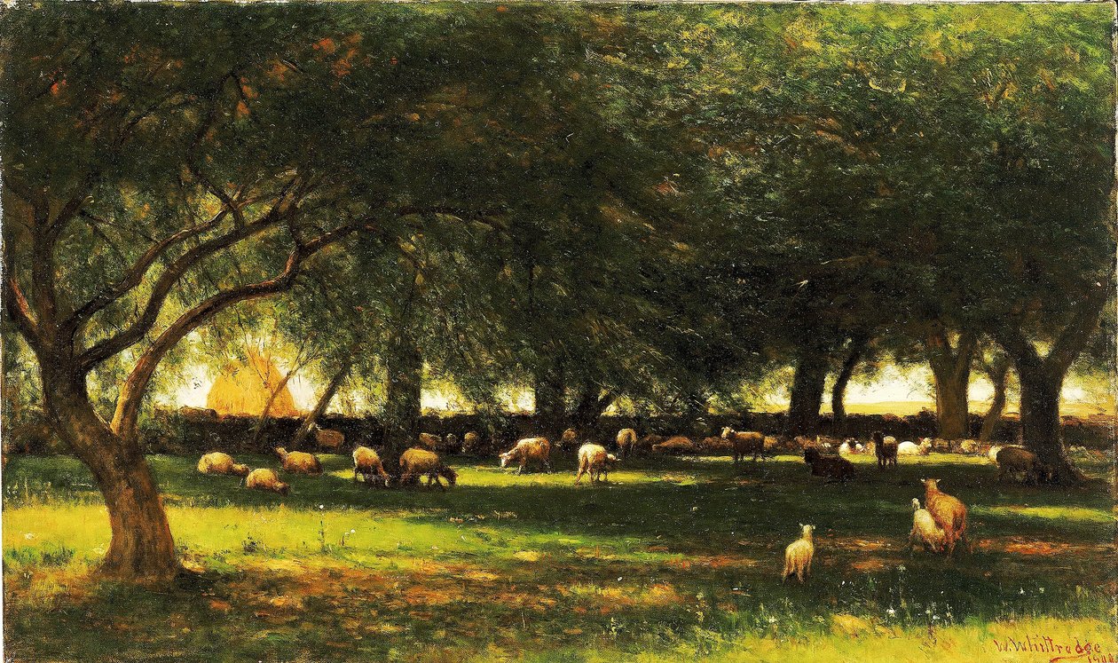 Mediodía en el huerto de Worthington Whittredge