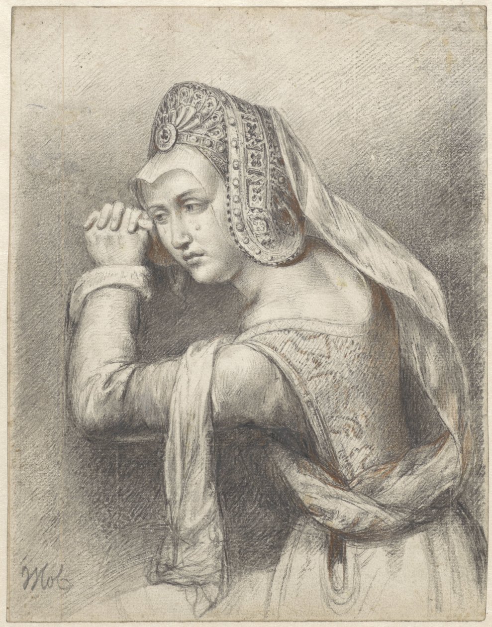 María Magdalena llorona de Woutherus Mol