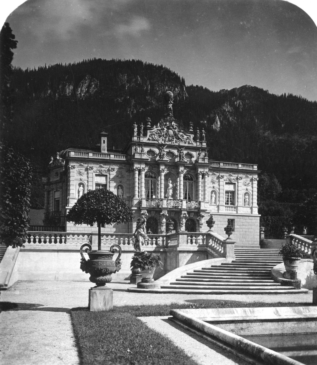 Palacio de Linderhof, Baviera, Alemania, c1900s de Wurthle and Sons