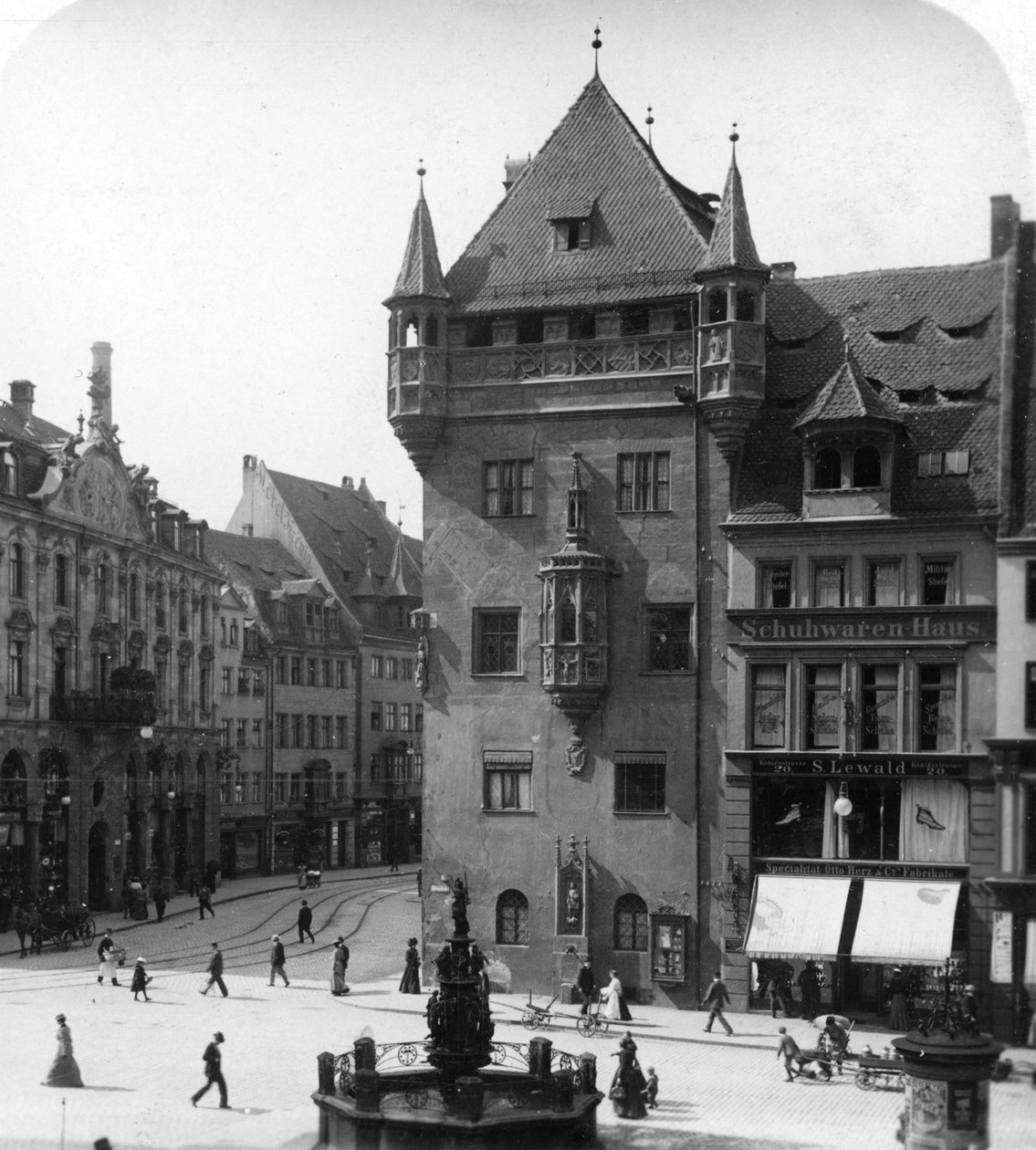 Nassauer Haus, Núremberg, Baviera, Alemania de Wurthle and Sons