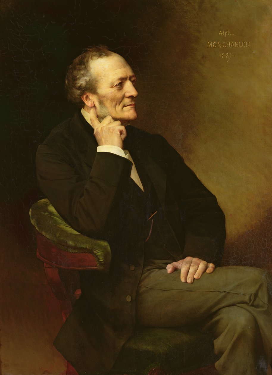 Louis Joseph Buffet (1818-98) 1887 de Xavier Alphonse Monchablon