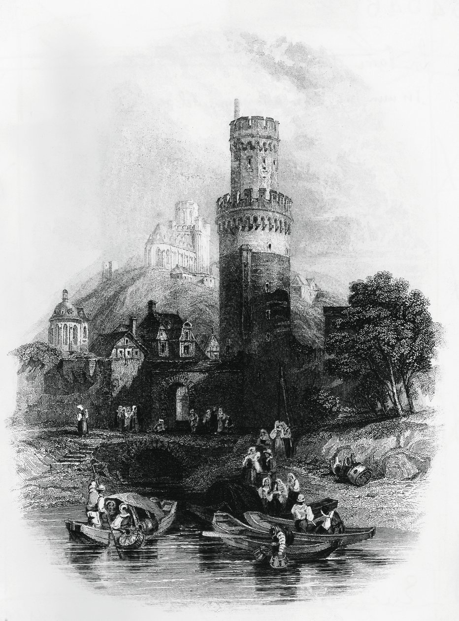 Ilustración de Leproso de Aosta, novela de Xavier De Maistre (1763-1852), grabado de Xavier de Maistre
