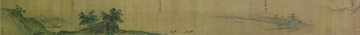 Doce vistas del paisaje (Shan-shui shih-erh-ching) de Xia Gui